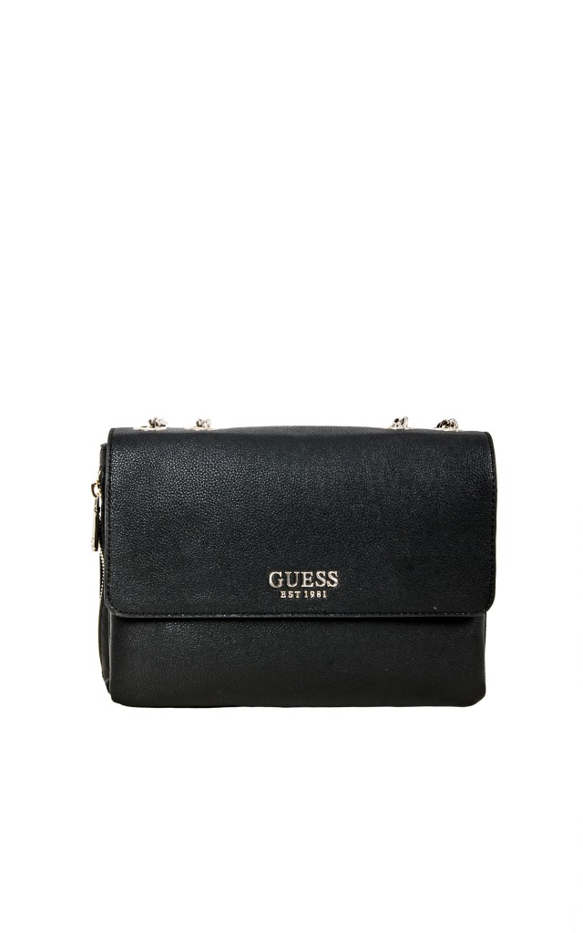 Torebka Medium Crossbody Guess Logo Black