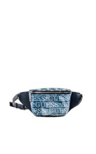 Nerka Jeansowa Guess Logo Blue