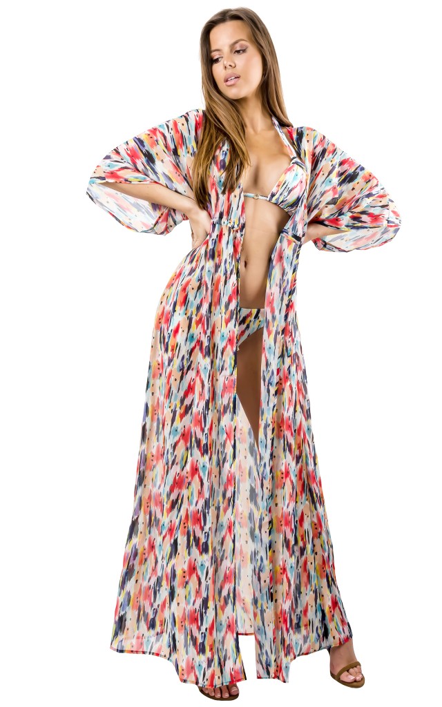 Kimono Emporio Armani Multicolor Print