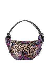 Torebka Versace Jeans Couture Satin Bandana Purple