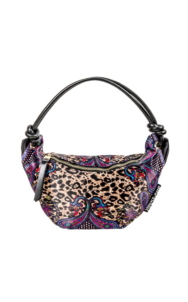 Torebka Versace Jeans Couture Satin Bandana Purple