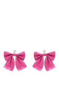 Kolczyki Kokardy Red Valentino Glossy Pink