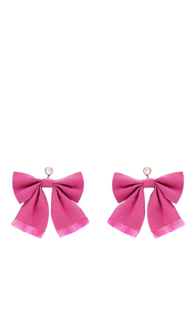 Kolczyki Kokardy Red Valentino Glossy Pink