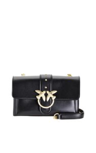 Torebka Pinko Love Mini Soft Pinko Logo Black
