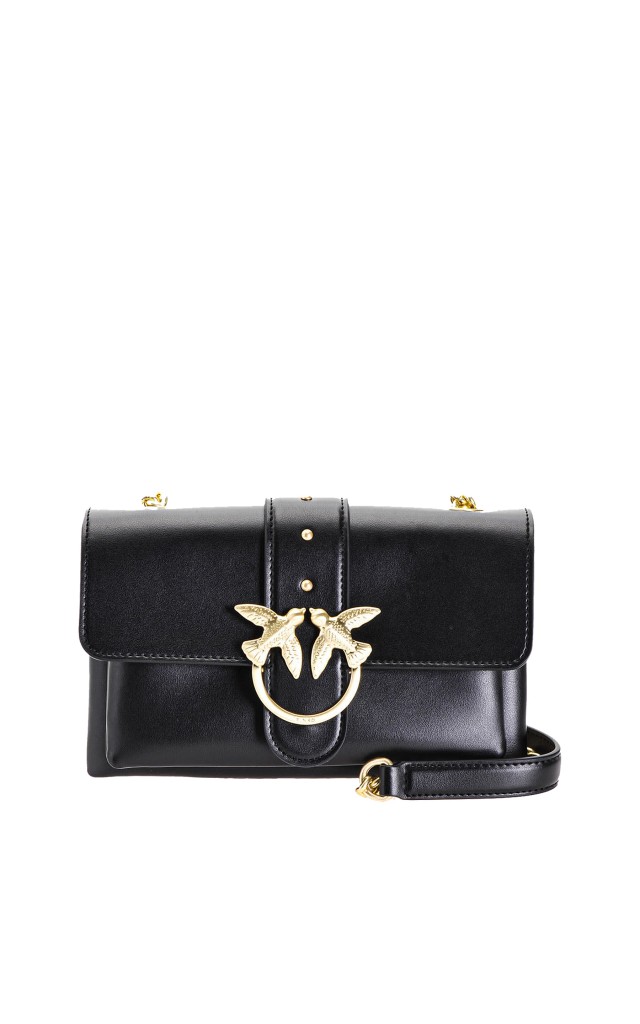 Torebka Pinko Love Mini Soft Pinko Logo Black