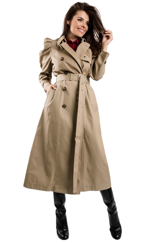 Trench Maxi Z Bufkami Red Valentino Corda
