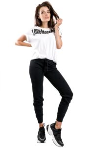 T-shirt Oversize Love Moschino White