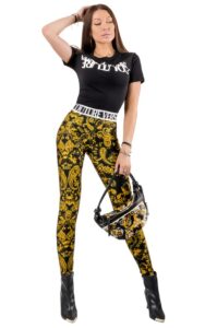 T-shirt Versace Jeans Couture Logo Black