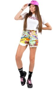 Spódnica Mini Versace Jeans Belt Paisley