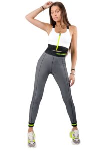 Legginsy Karl Lagerfeld Black Grey