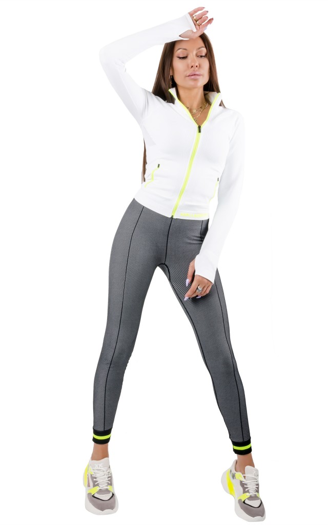 Bluza Sportowa Karl Lagerfeld Logo White