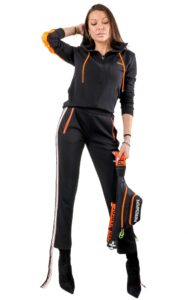 Bluza Rozpinana Patrizia Pepe Logo Nero