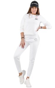 Spodnie Dresowe Karl Lagerfeld Logo White