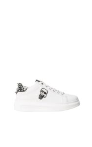 Sneakersy Karl Lagerfeld Logo White Black