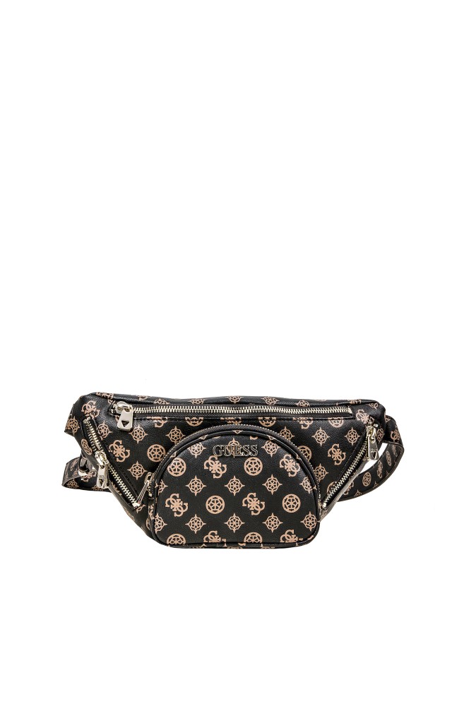 Nerka Monogram Guess Logo Brown