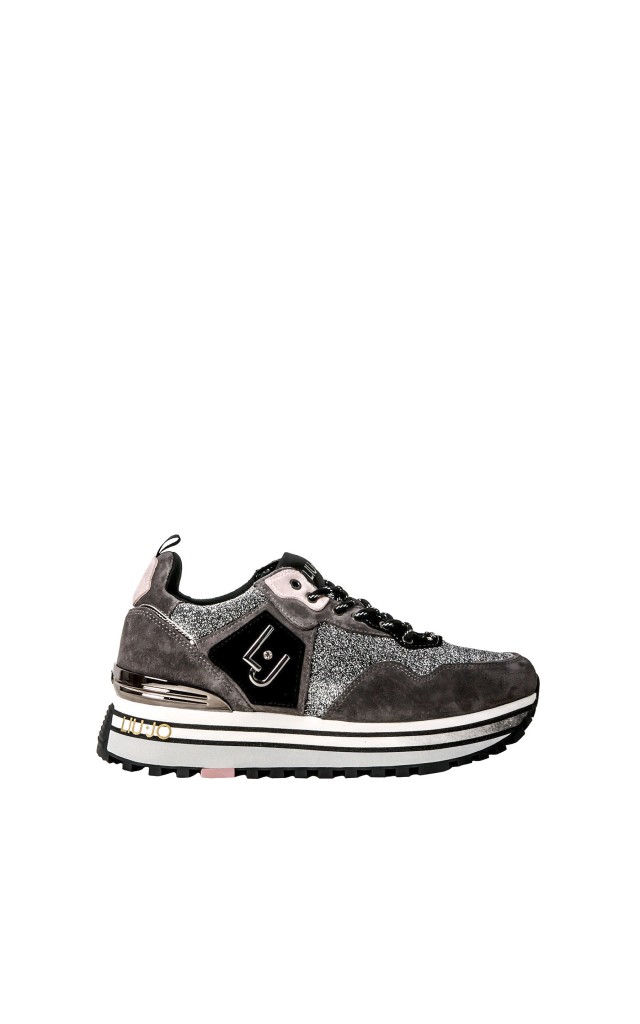 Sneakersy Wonder Maxi  Liu Jo Logo Grey