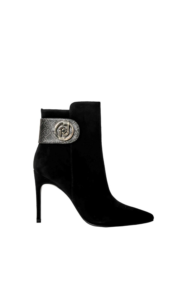 Botki Na Szpilce Liu Jo Logo Black