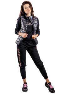 Bezrękawnik Bomber Jacket EA7 Logo Black