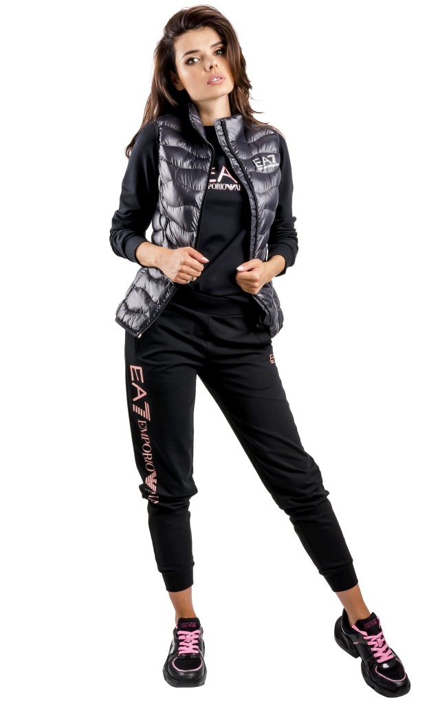 Bezrękawnik Bomber Jacket EA7 Logo Black