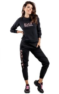 Spodnie Dresowe EA7 Emporio Armani Black