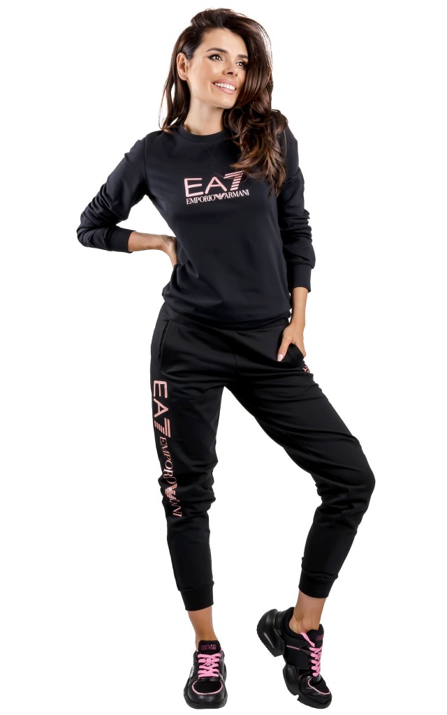 Spodnie Dresowe EA7 Emporio Armani Black