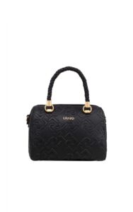 Torebka Liu Jo S Satchel Logo Nero