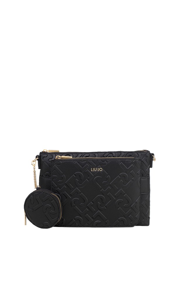 Torebka Crossbody Liu Jo Logo Nero