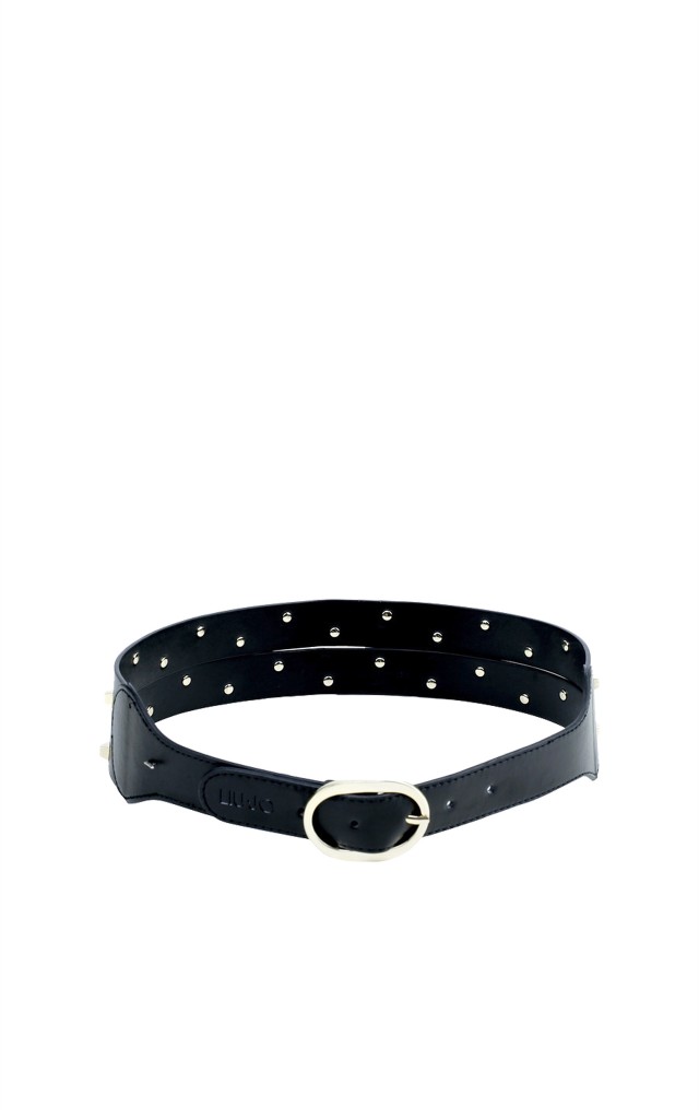 Pasek Liu Jo Nero Light Gold