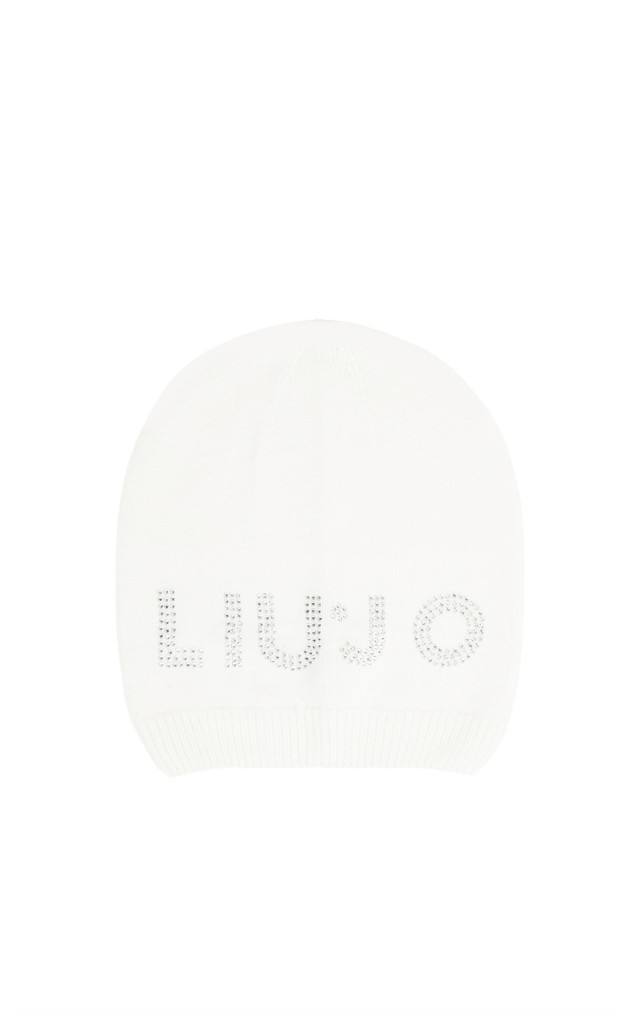 Czapka Termodżety Liu Jo Logo Bianco