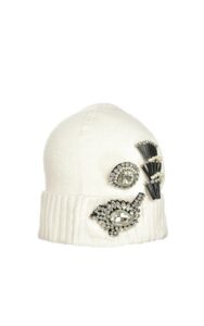 Czapka Broszki Pinko Logo White