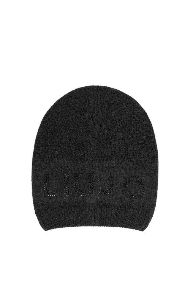 Czapka Termodżety Liu Jo Logo Nero