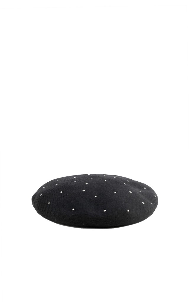 Czapka Dżety Liu Jo Logo Nero
