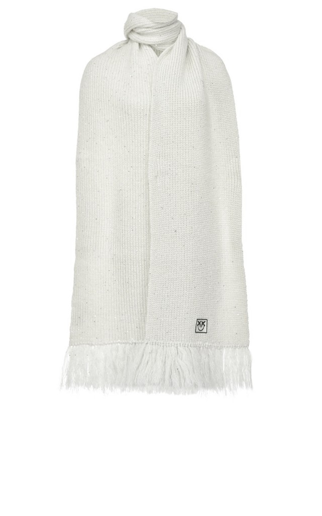 Szal Tramonto Pinko Logo White