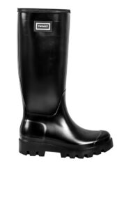 Kalosze Rain Twin Set Logo Nero