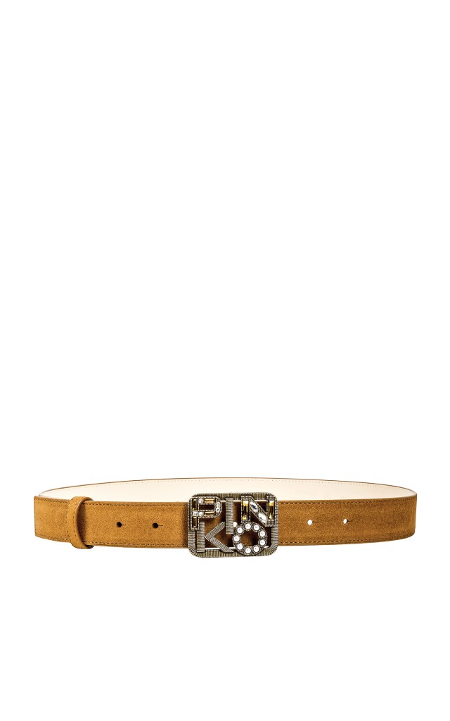 Pasek Vitello Pinko Logo Cognac