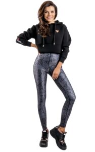 Bluza Krótka Guess Logo Black