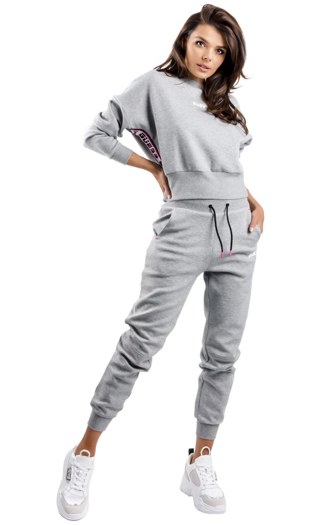 Spodnie Dresowe Guess Logo Grey