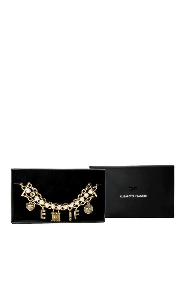 Bransoletka Elisabetta Franchi Logo Vecchio