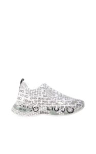 Sneakersy Printed Liu Jo White Black