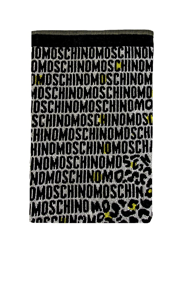 Ręcznik Moschino Swim Logo Nero