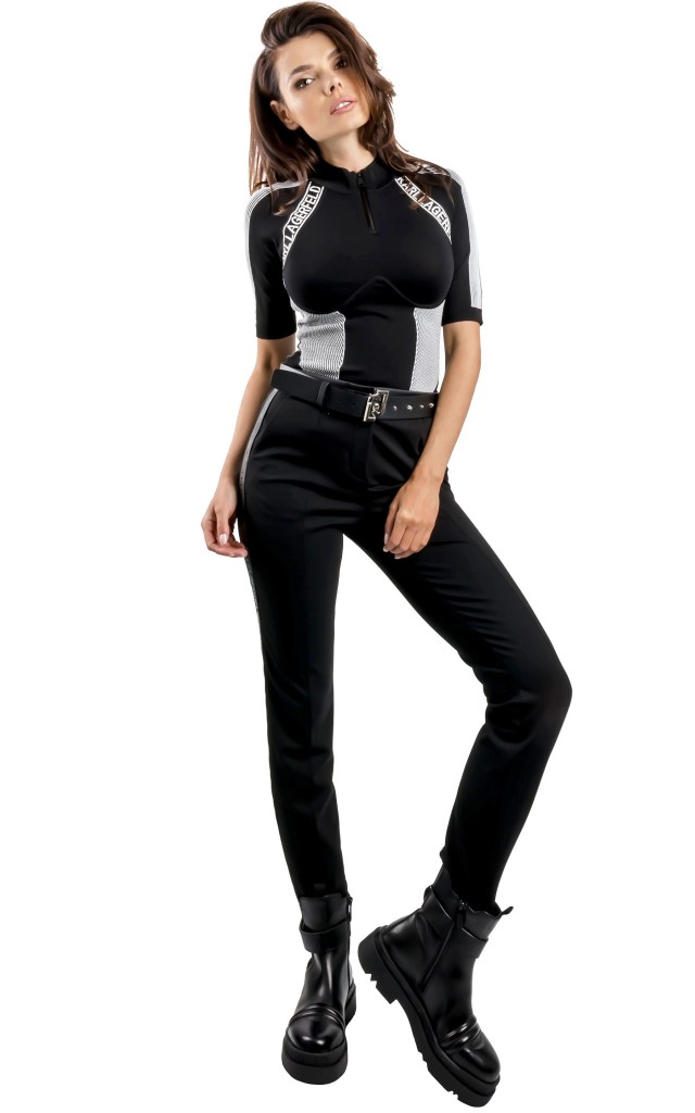 Body Karl Lagerfeld Logo Black White