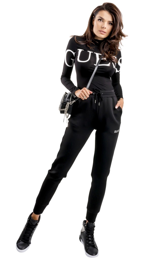 Body Guess Logo Black