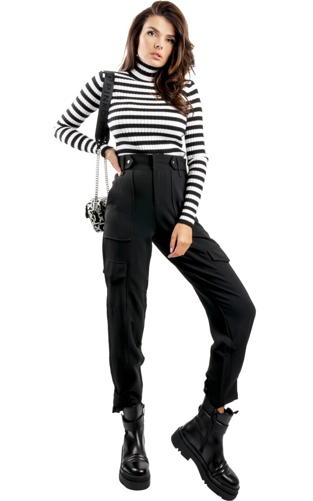 Spodnie Bojówki Guess Logo Black