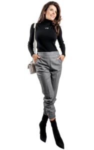 Sweter Golf Ice Play Logo Black