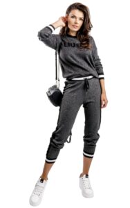 Bluza Luźna Liu Jo Nero Lurex