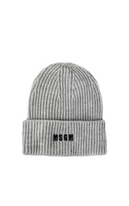 Czapka MSGM Logo Grey