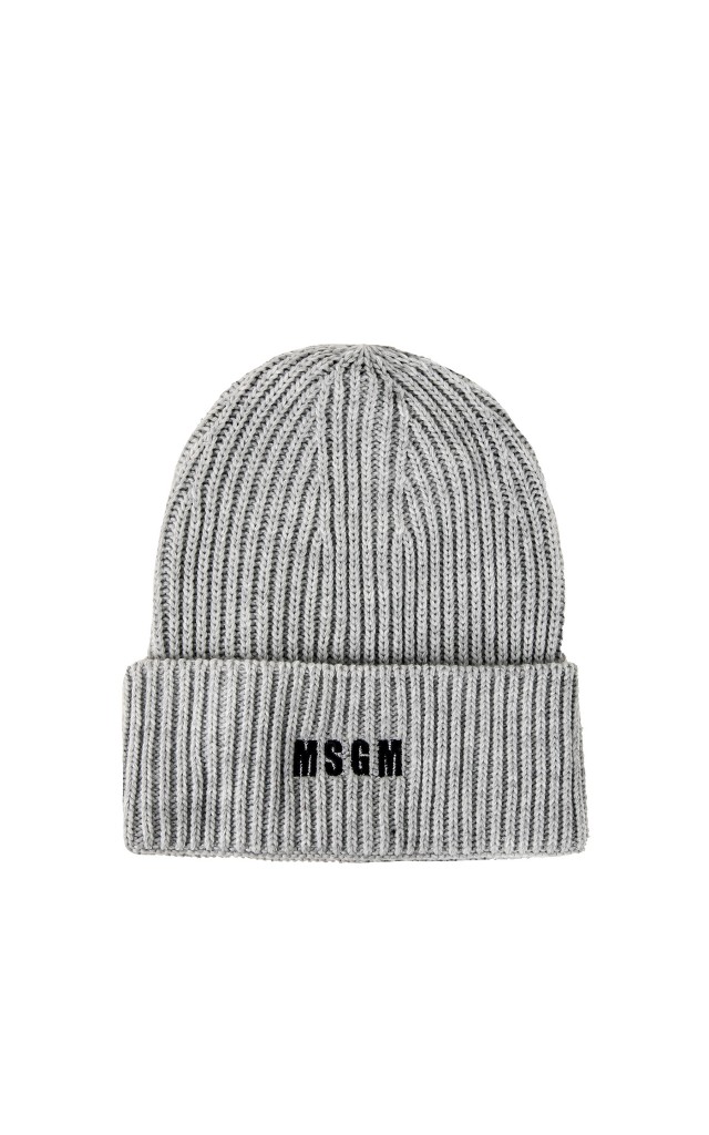 Czapka MSGM Logo Grey