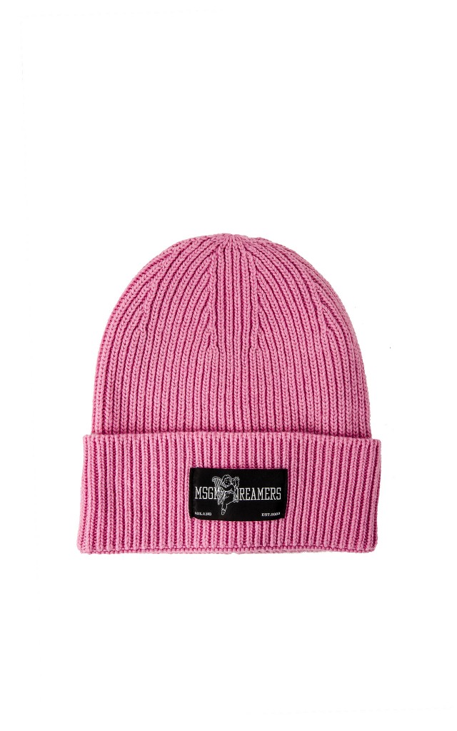 Czapka MSGM Logo Light Pink