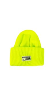 Czapka Patrizia Pepe Logo Acid Neon