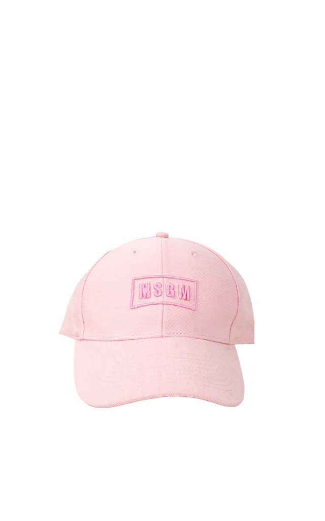 Czapka MSGM Z Daszkiem Light Pink